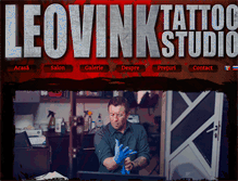Tablet Screenshot of leovink-tattoo.com